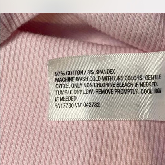 💰SALE
 Universal Thread Soft Light Pink Ribbed Long Top XXL - Picture 5 of 5